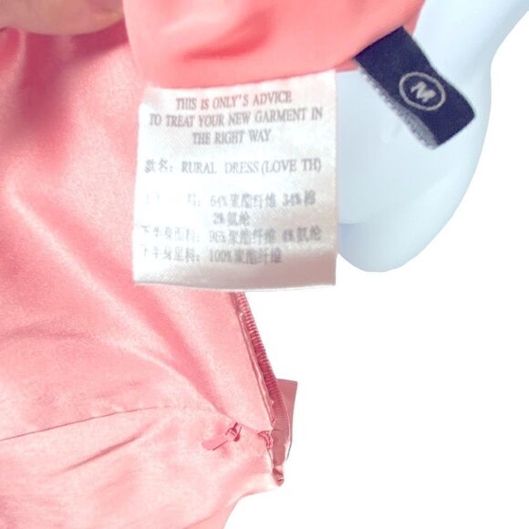 SALE 🏝️Only Love Collection Rose Pink Satin Bodice Puff Dress - Picture 7 of 9